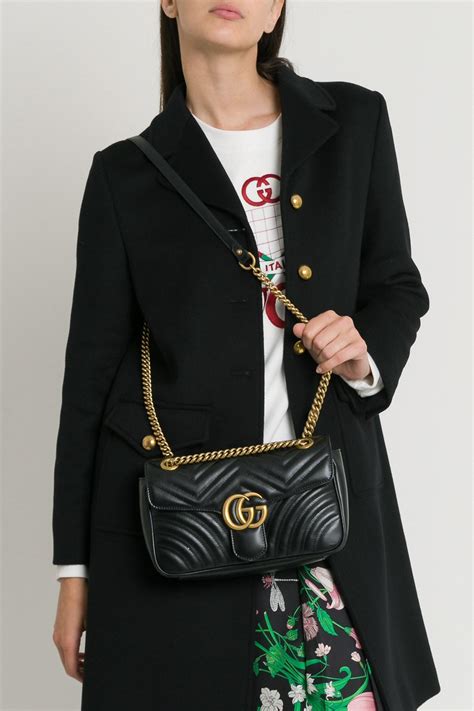 gucci 476827|gg marmont matelassé small bag.